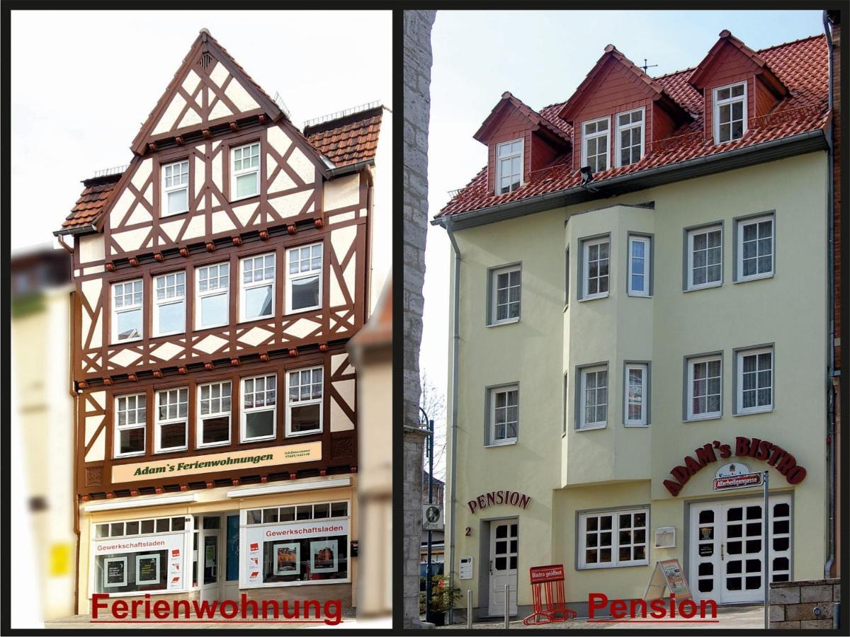 Adams Pension Und Ferienwohnungen Muehlhausen  Ngoại thất bức ảnh