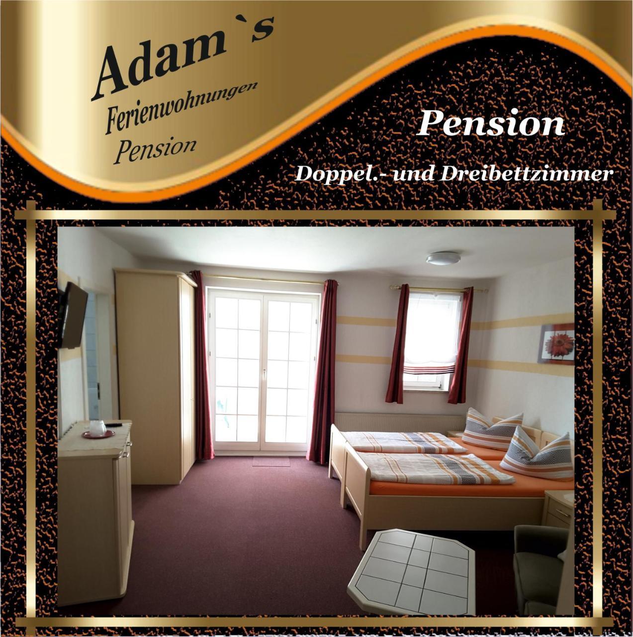 Adams Pension Und Ferienwohnungen Muehlhausen  Ngoại thất bức ảnh