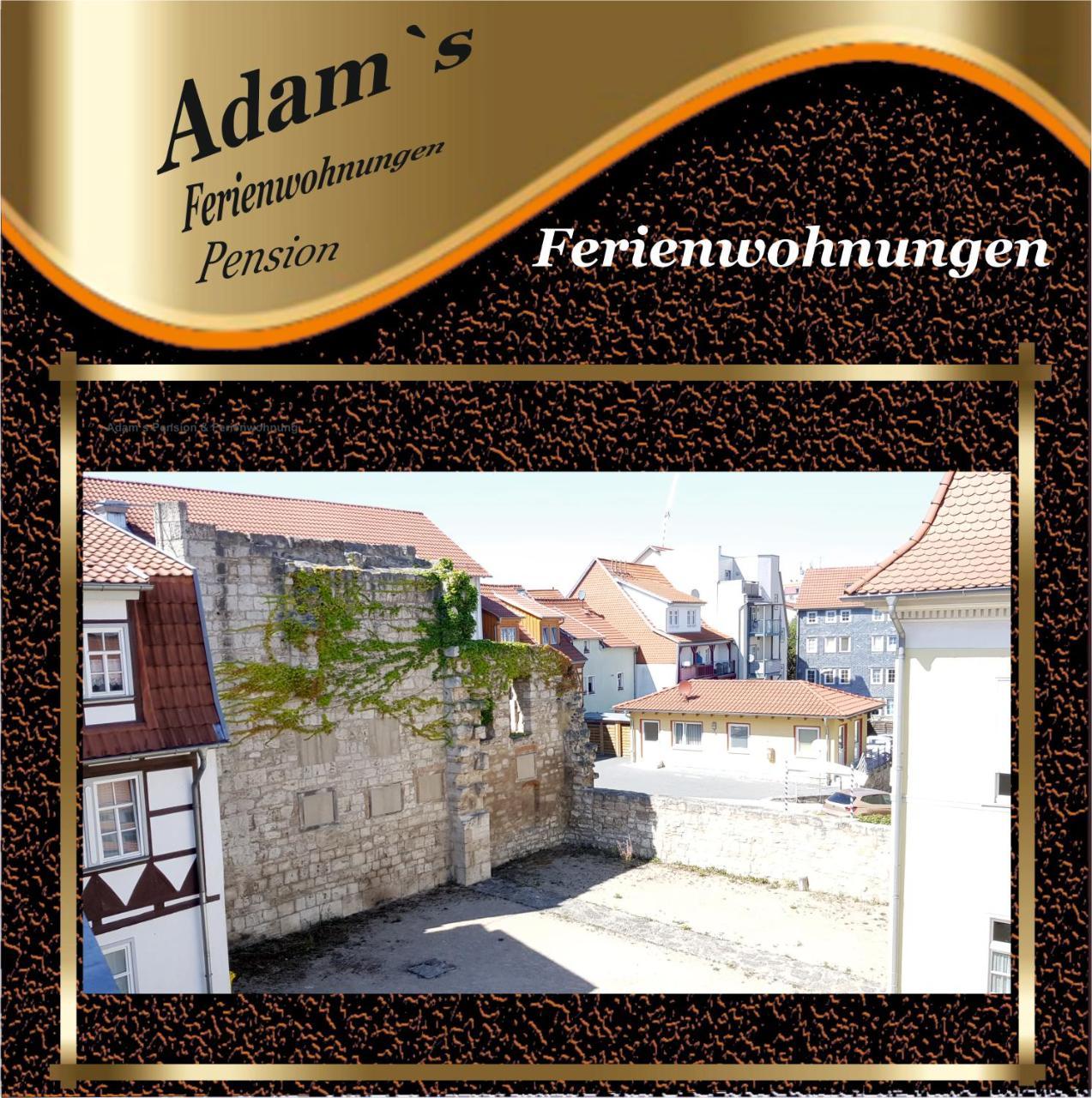 Adams Pension Und Ferienwohnungen Muehlhausen  Ngoại thất bức ảnh