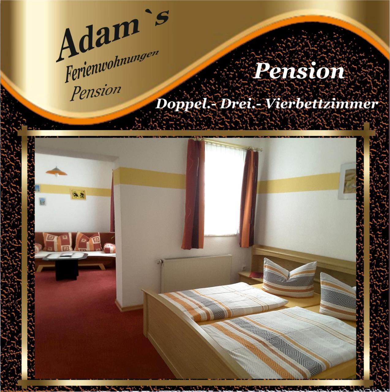 Adams Pension Und Ferienwohnungen Muehlhausen  Ngoại thất bức ảnh