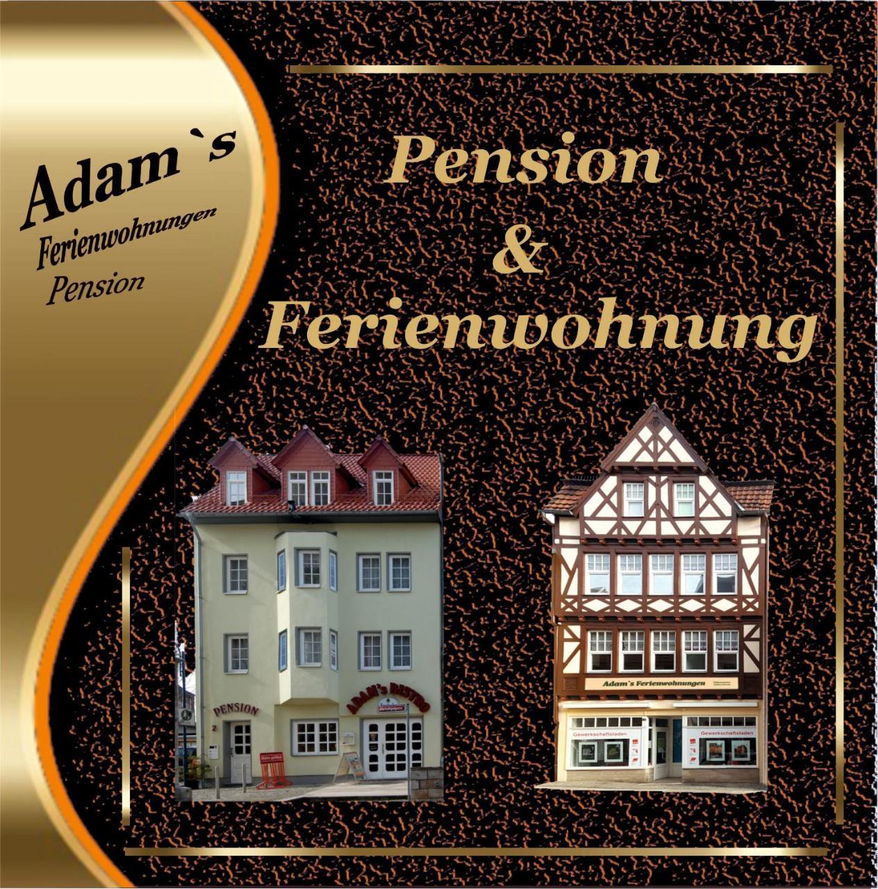 Adams Pension Und Ferienwohnungen Muehlhausen  Ngoại thất bức ảnh